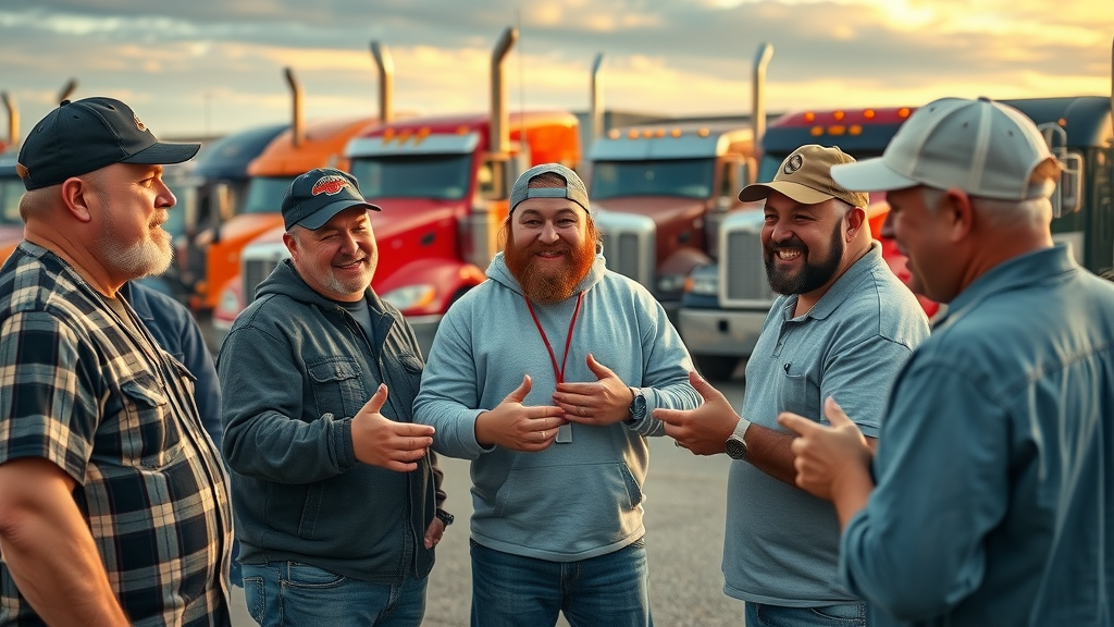 Diesel engine deletion warranty discussed among diesel truck owners at car meet